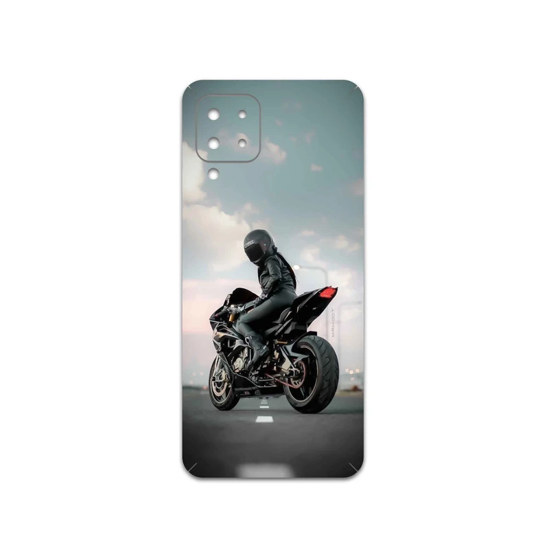 برچسب پوششی ماهوت مدل Motorcycling مناسب برای گوشی موبایل سامسونگ Galaxy M22