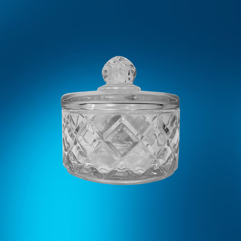 قندان مدل کلاسیک طرح لوزی متوسط کد F5303