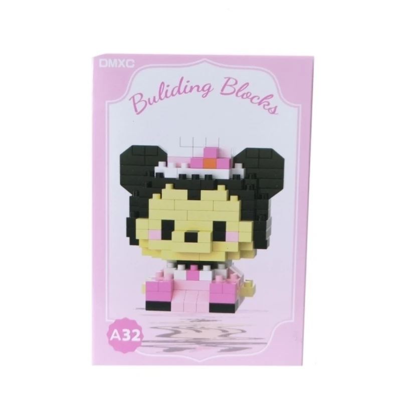 ساختنی بریکس 200 تکه مدل میکرو طرح میکی موس