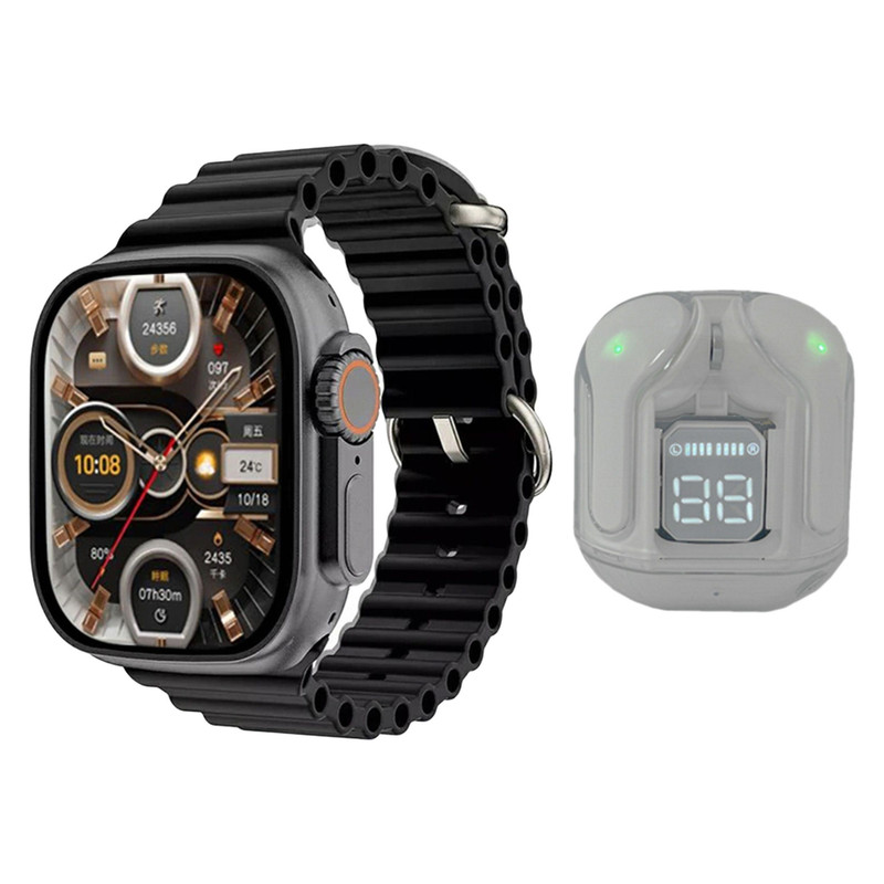 ساعت هوشمند ویسمی مدل WS-X19 Ultra 3 به همراه هدفون بلوتوثی 