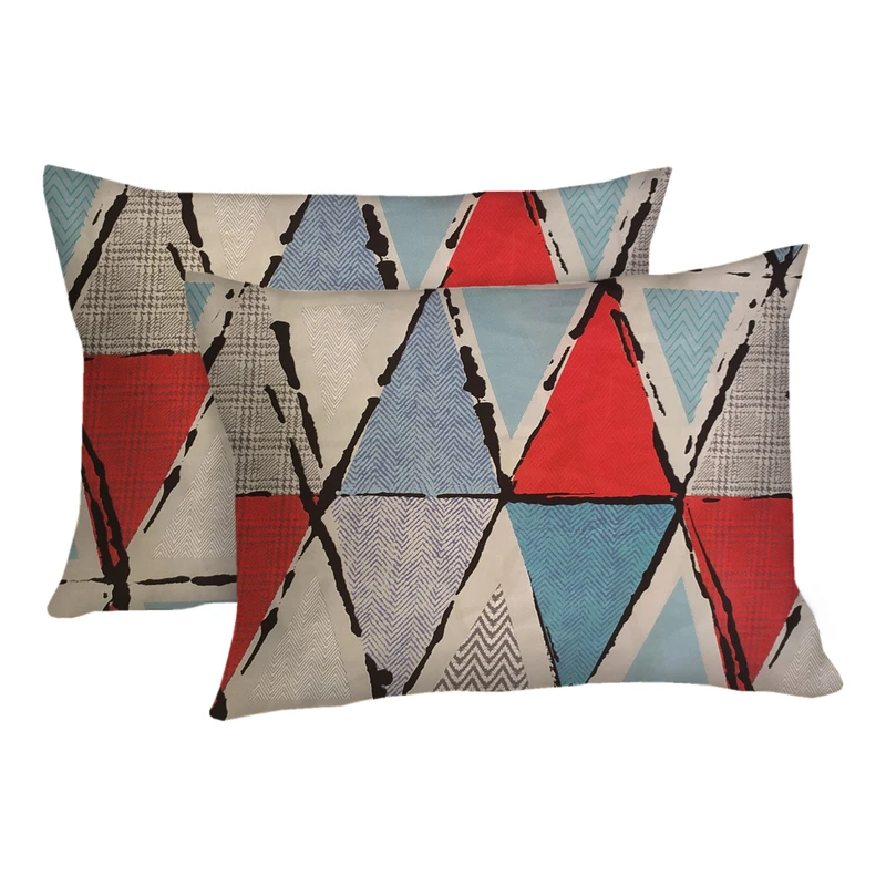 رو بالشی سندس مدل مثلثی کد F793 بسته 2 عددی