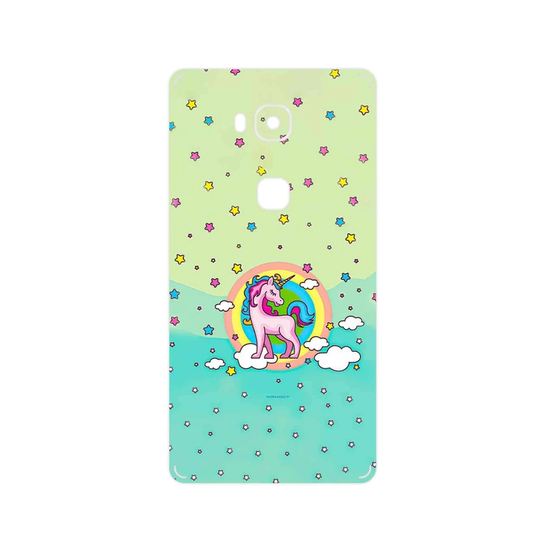 برچسب پوششی ماهوت مدل Rainbow unicorn adventure مناسب برای گوشی موبایل آنر 5X