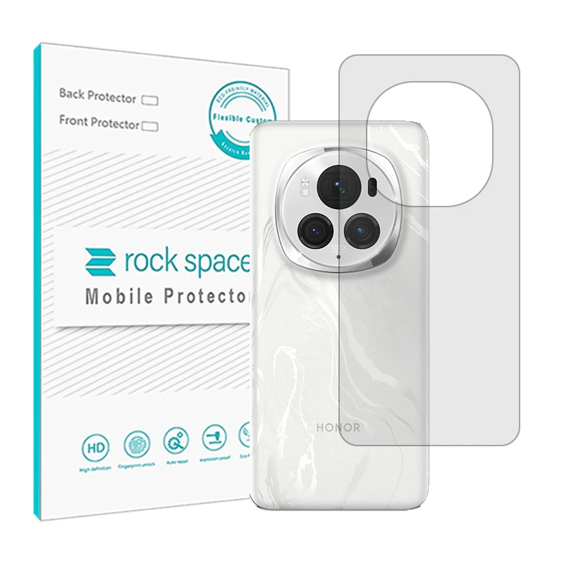   محافظ پشت گوشی شفاف راک اسپیس مدل HyGEL مناسب برای گوشی موبایل آنر Magic 6 Pro 