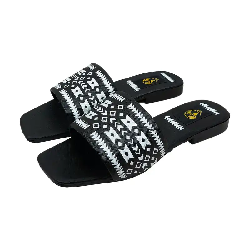 صندل زنانه سیی مدل بانو کد 2033.1