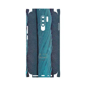 MAHOOT Turquoise feathers-FullSkin Cover Sticker for Xiaomi Redmi 9