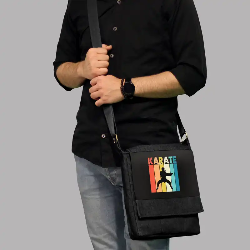 کیف رودوشی چی چاپ مدل رشته ورزشی کاراته کد 65123