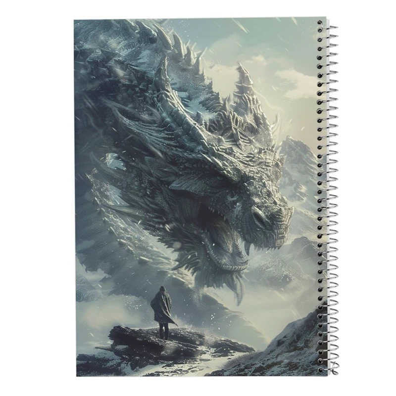 دفتر لیست خرید 50 برگ مدوپد مدل اژدها کد DF16623