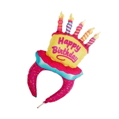 کلاه تولد بادکنکی فویلی مدل Happy Birthday