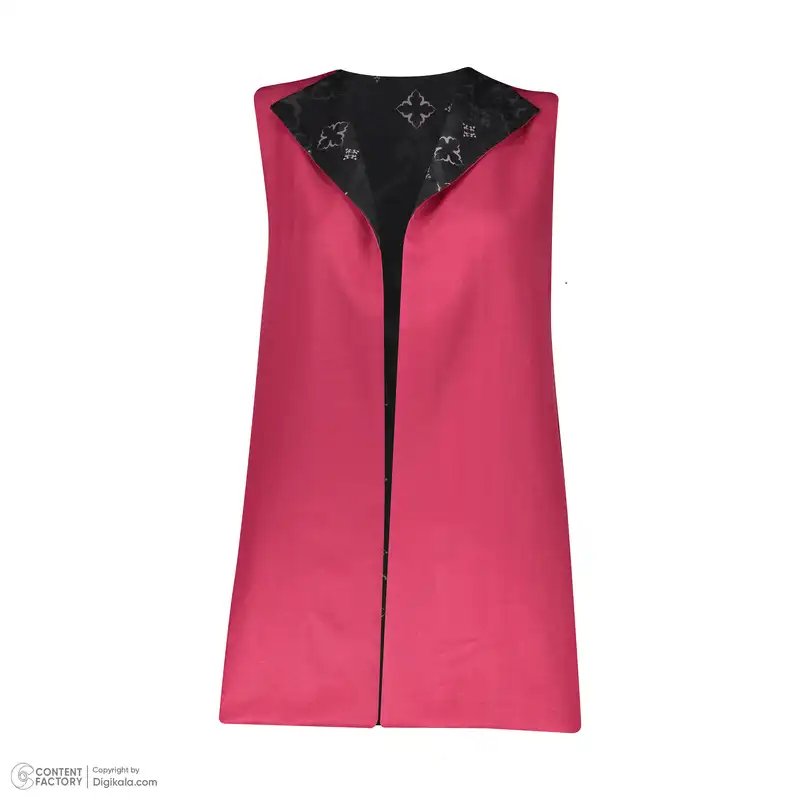 جلیقه زنانه آدور مدل ترنج رنگ سرخابی