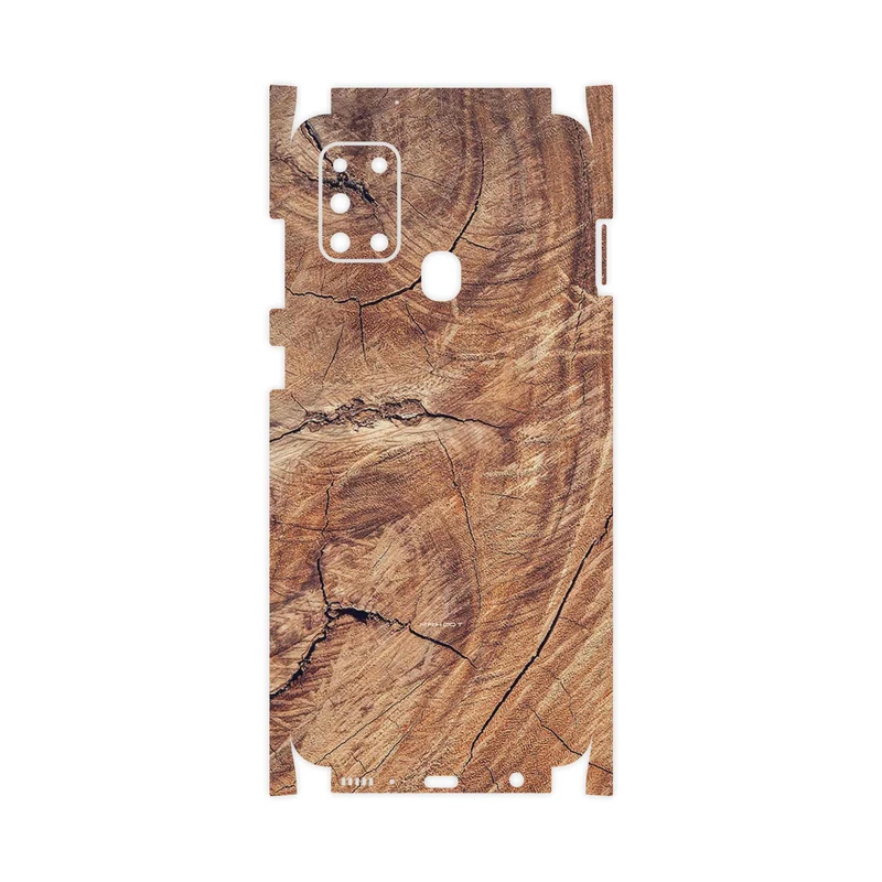 برچسب پوششی ماهوت مدل Wood Texture 5-FullSkin مناسب برای گوشی موبایل سامسونگ Galaxy A21s