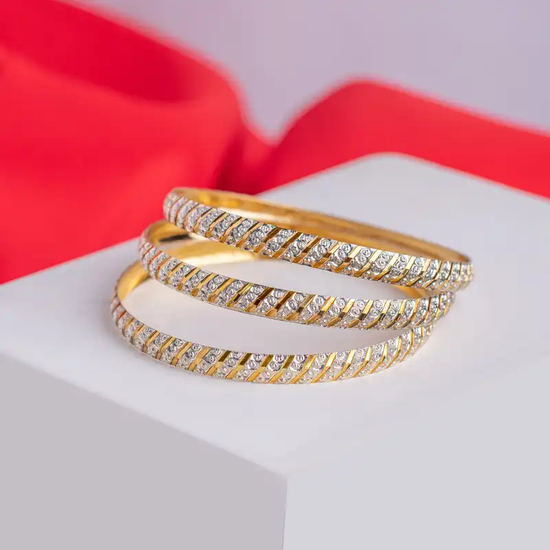 النگو زنانه مدل برلیان کد S-1 بسته 6 عددی