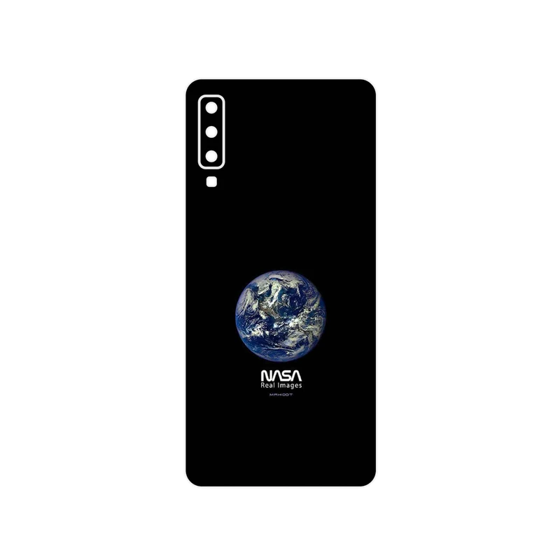 برچسب پوششی ماهوت مدل NASA Home Earth مناسب برای گوشی موبایل سامسونگ Galaxy A7 2018