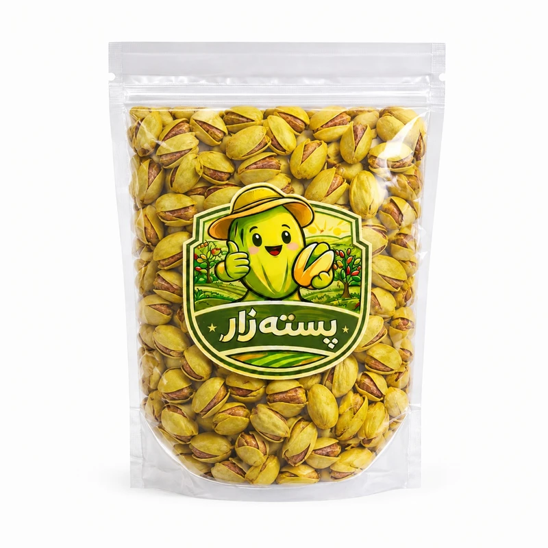 پسته شور احمد آقایی اعلا پسته زار - 500 گرم