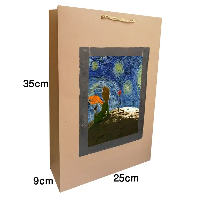 پاکت هدیه مدل گل شازده کوچولو