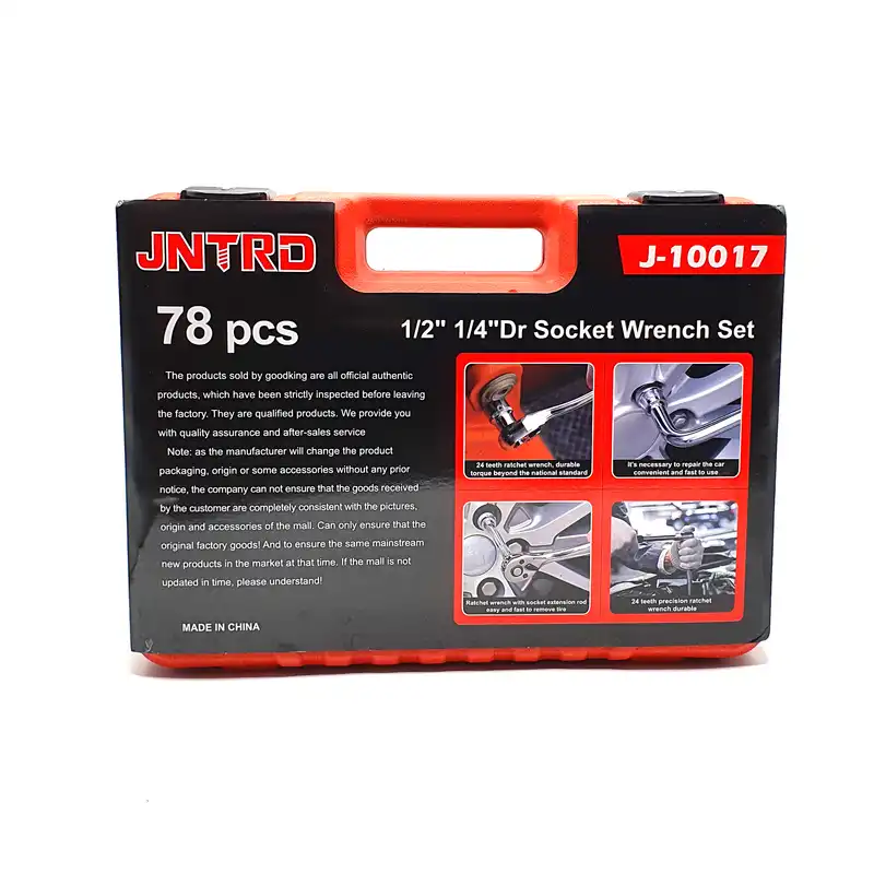 آچار بکس جی ان ترد کد 1210 مجموعه 77 عددی