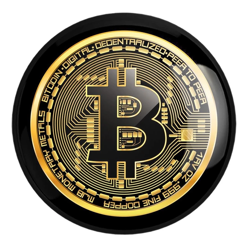 پیکسل خندالو طرح ارز دیجیتال بیت کوین کد 4083 مدل بزرگ