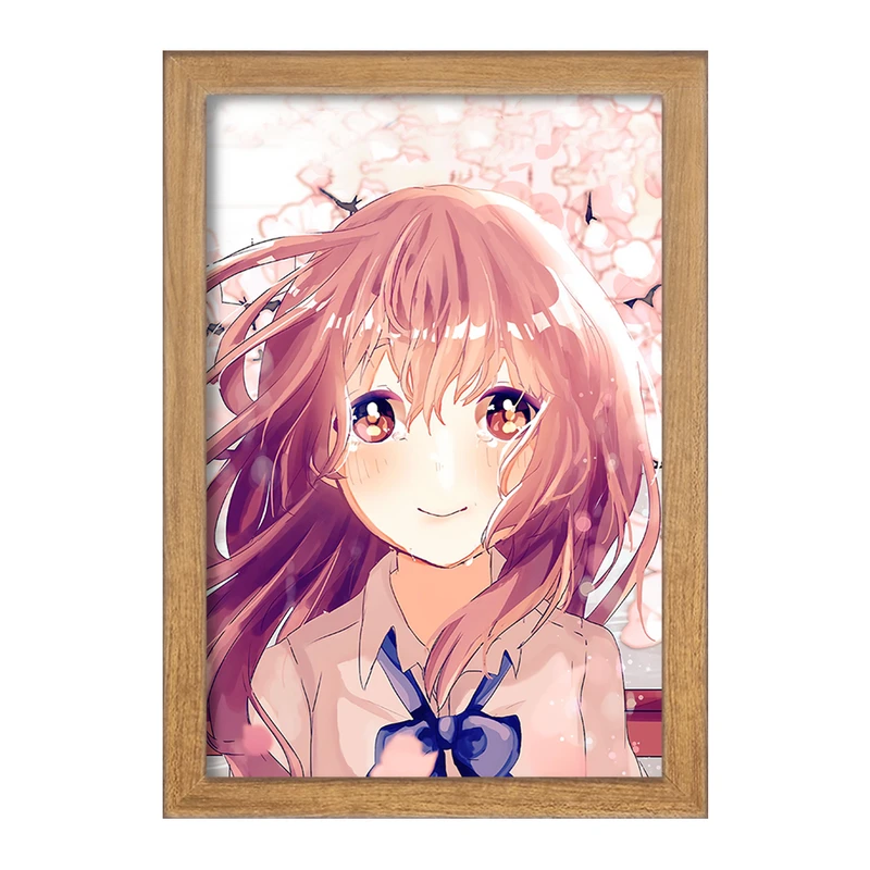تابلو خندالو مدل شوکو نیشیمیا انیمه سایلنت ویس A Silent Voice  کد 15777