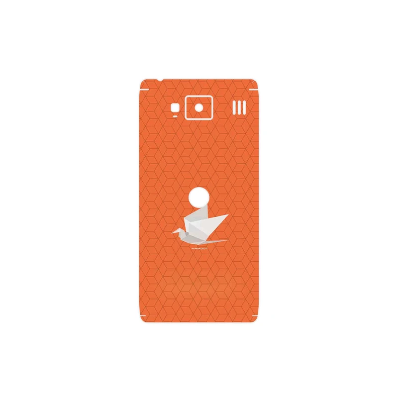 برچسب پوششی ماهوت مدل Minimalist origami bird مناسب برای گوشی موبایل موتورولا Droid Razr HD