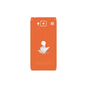 MAHOOT Minimalist origami bird Cover Sticker for Motorola Droid Razr HD