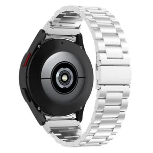 بند مسیر مدل 3bead Fit Stainless مناسب برای ساعت هوشمند سامسونگ Galaxy Watch 6 40mm / watch 6 44mm / Watch 6 Classic 43mm / Watch 6 Classic 47mm