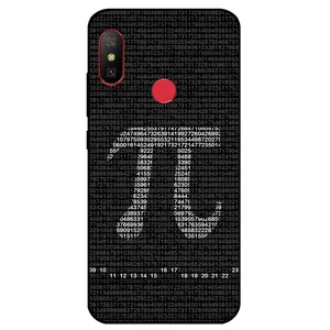 Megafone Pi Digits 7240 Cover For Xiaomi Redmi 6 Pro / Mi A2 Lite