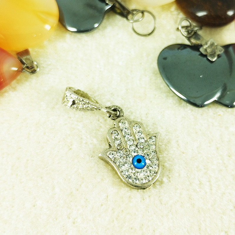 آویز گردنبند نقره زنانه سلین کالا مدل دست