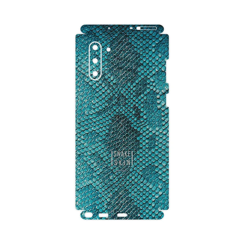 برچسب پوششی ماهوت مدل Blue Snake Skin-FullSkin مناسب برای گوشی موبایل سامسونگ Galaxy Note 10