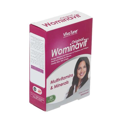 سافت ژل ومیناویت اوریجینال ویوا تیون بسته 30 عددی