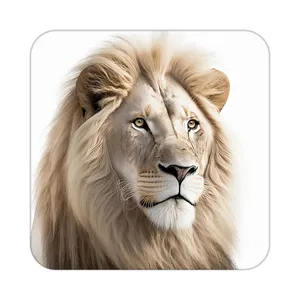 زیر لیوانی کاکتی طرح شیر مدل mp23079