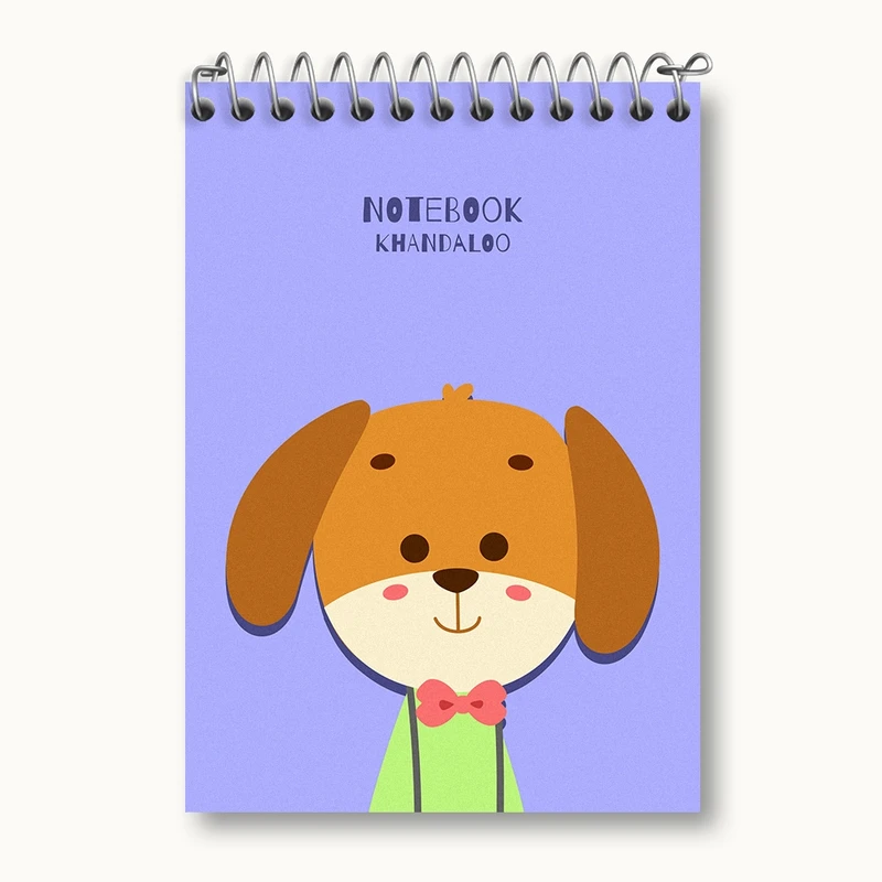 دفتر یادداشت 50 برگ خندالو مدل سگ بامزه کد N1100