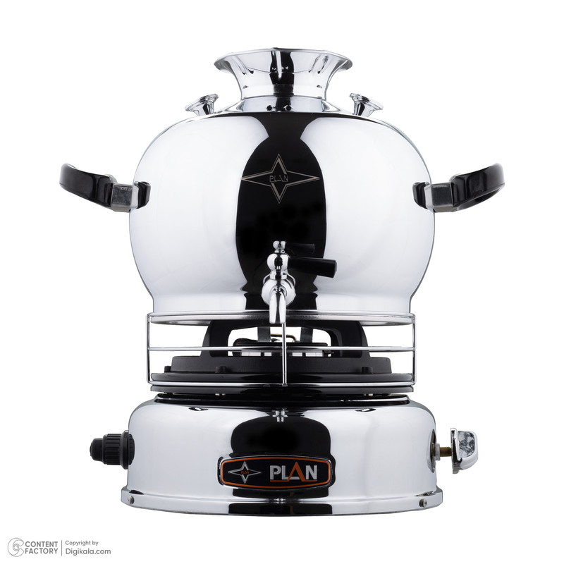سماور گازی پلان مدل 1580p ظرفیت 6 لیتر