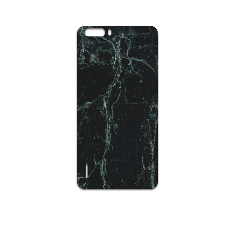 برچسب پوششی ماهوت مدل Graphite-Green-Marble مناسب برای گوشی موبایل آنر 6 Plus