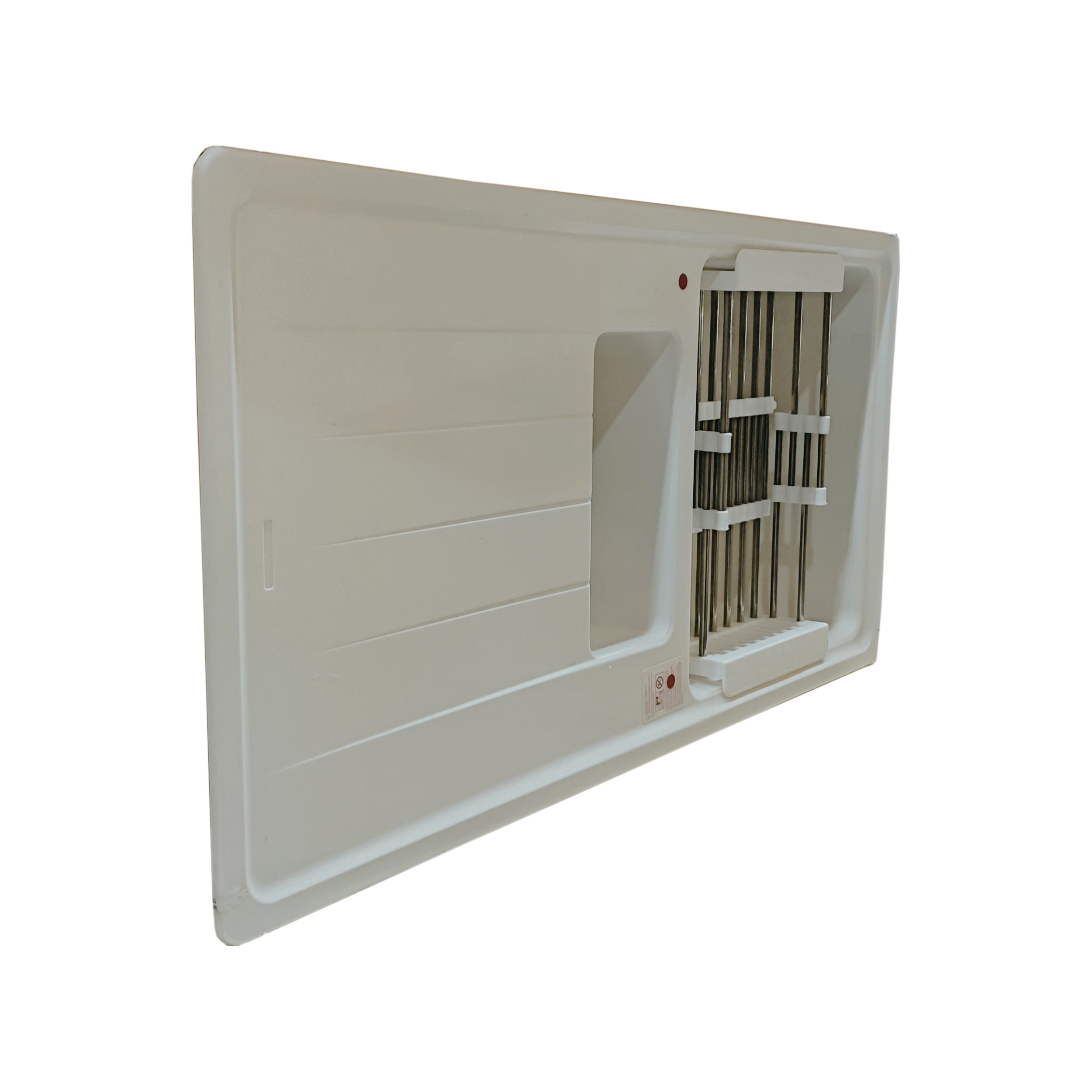 سینک ظرفشویی گرانیت پارادایز مدل ITALY-452-WHITE-AKLIL توکار