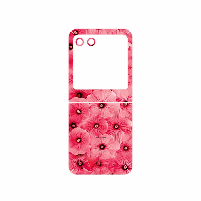 برچسب پوششی ماهوت مدل Pink_Flower مناسب برای گوشی موبایل موتورولا Razr 40 Ultra