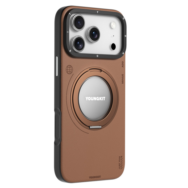 کاور یانگ کیت مدل °Technology Leather 360 مناسب برای گوشی موبایل اپل iphone 17 PRO MAX