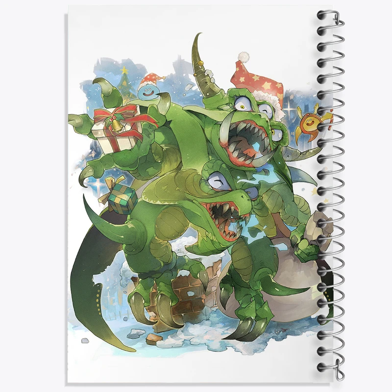دفتر نت موسیقی 50 برگ خندالو مدل بازی دراگون کوئست (Dragon Quest) کد 35251
