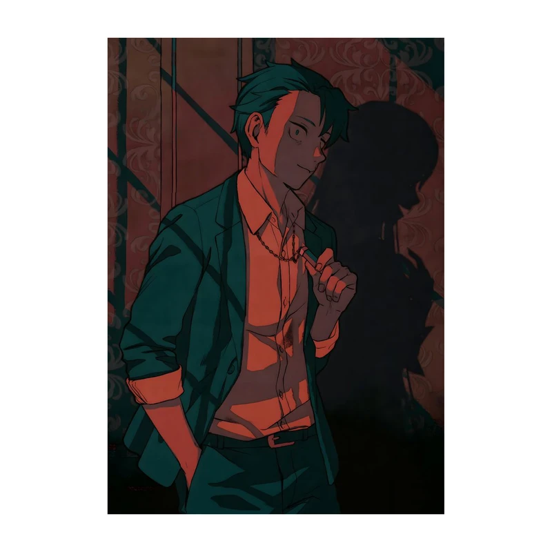 استیکر لپ تاپ و موبایل مدل انیمه طرح ری:زیرو  ناتسوکی سوبارو Re:ZERO Natsuki Subaru کد 5390