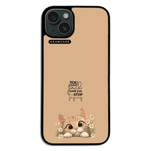 AKAM AMC-WA15PLUS-ANIMALS QOUTES-17 Cover For Apple iPhone 15 Plus