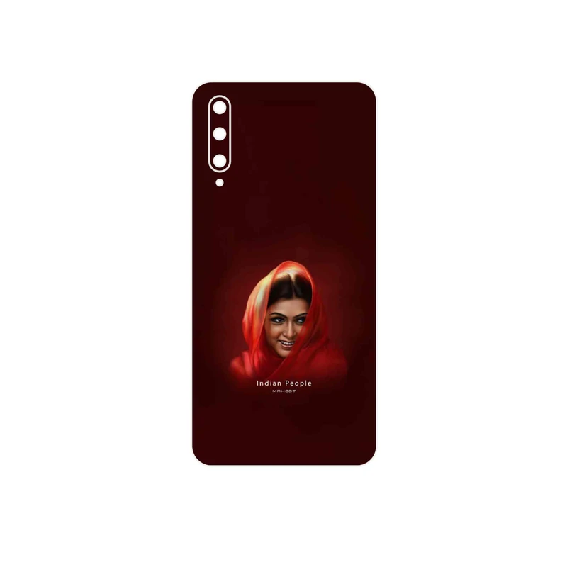 برچسب پوششی ماهوت مدل Portrait of an Indian Woman مناسب برای گوشی موبایل هوآوی Y9S