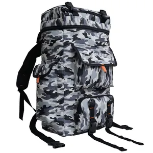 کوله پشتی کوهنوردی 60 لیتری طرح ارتشی کد 1191