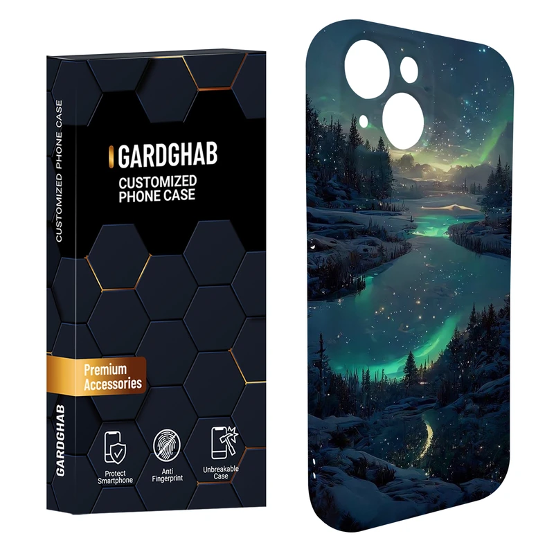  کاور گارد قاب مدل منظره و طبیعت مناسب برای گوشی موبایل اپل iPhone 14 Plus