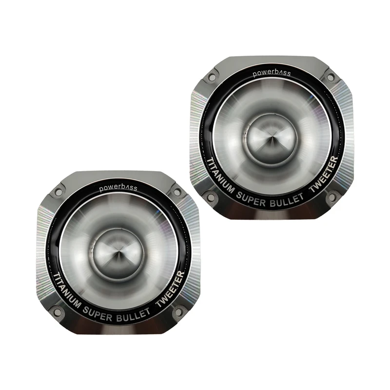 سوپر تیوتر جلو خودرو پاوربیس مدل PB-45X PRO سایز 4 اینچ بسته دو عددی