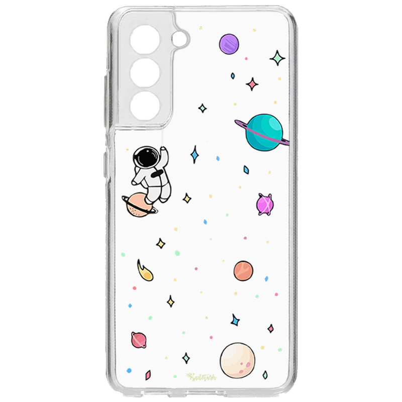 کاور طرح Spaceman مناسب برای گوشی موبایل سامسونگ  Galaxy S21 Fe
