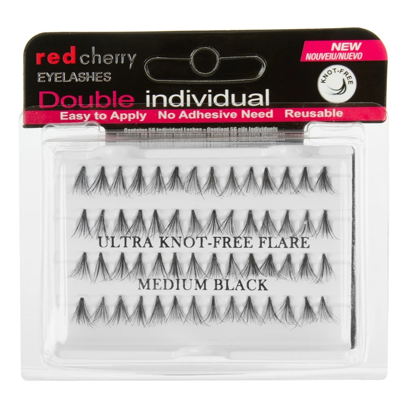 مژه مصنوعی رد چری مدل Medium Ultra Knot-Free بسته ۵۶ عددی