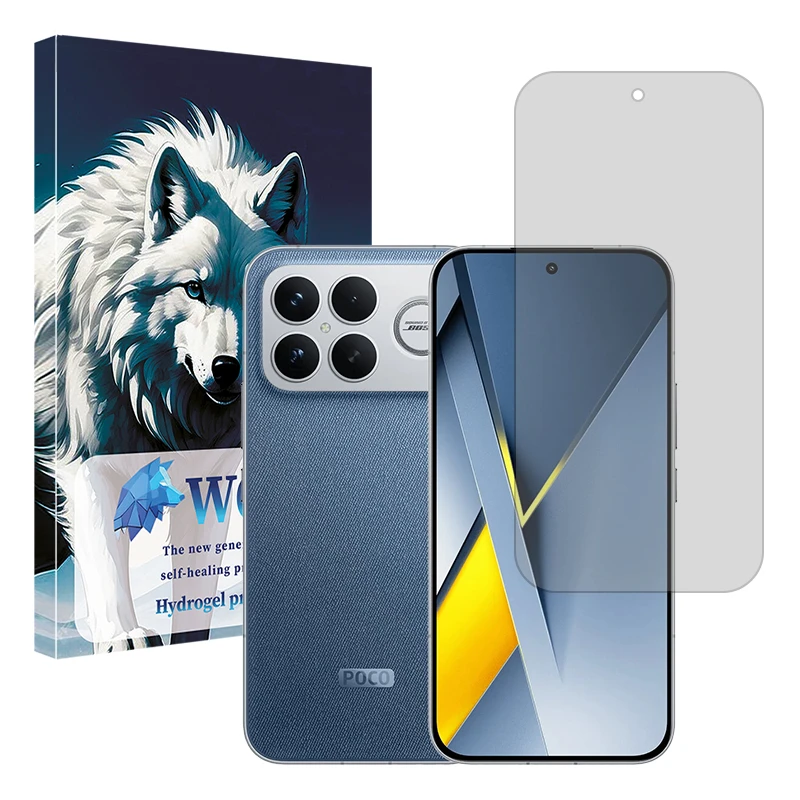 محافظ صفحه نمایش مات ولف مدل Tough مناسب برای گوشی موبایل شیائومی Poco F8 Ultra 