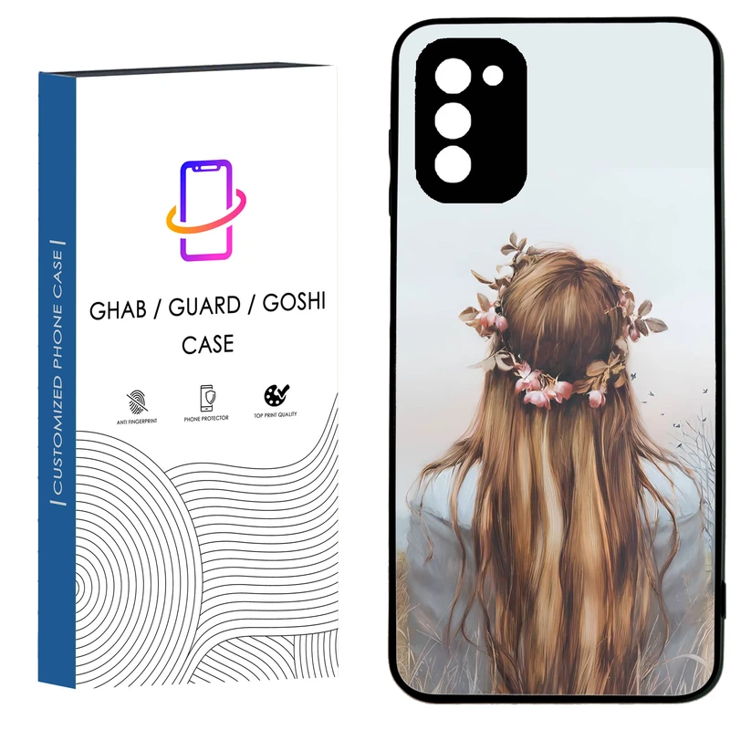 کاور قاب گارد گوشی طرح دخترانه کد 40 - TPU مناسب برای گوشی موبایل سامسونگ Galaxy A03S