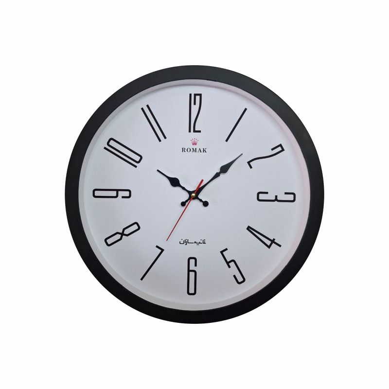 ساعت دیواری کوارتز ثانیه سازان مدل روماک R7