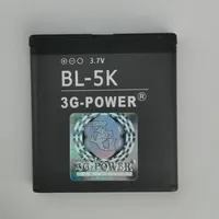 باتری موبایل مدل BL-5K  ظرفیت 1200 میلی آمپر مناسب برای گوشی موبایل نوکیا N95