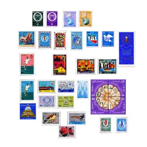 تمبر یادگاری مدل سال 1347 کد n-54 بسته 38 عددی