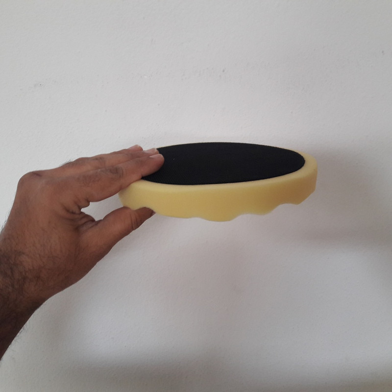 پد اسفنجی پولیش خودرو مدل سینوسی معتدل